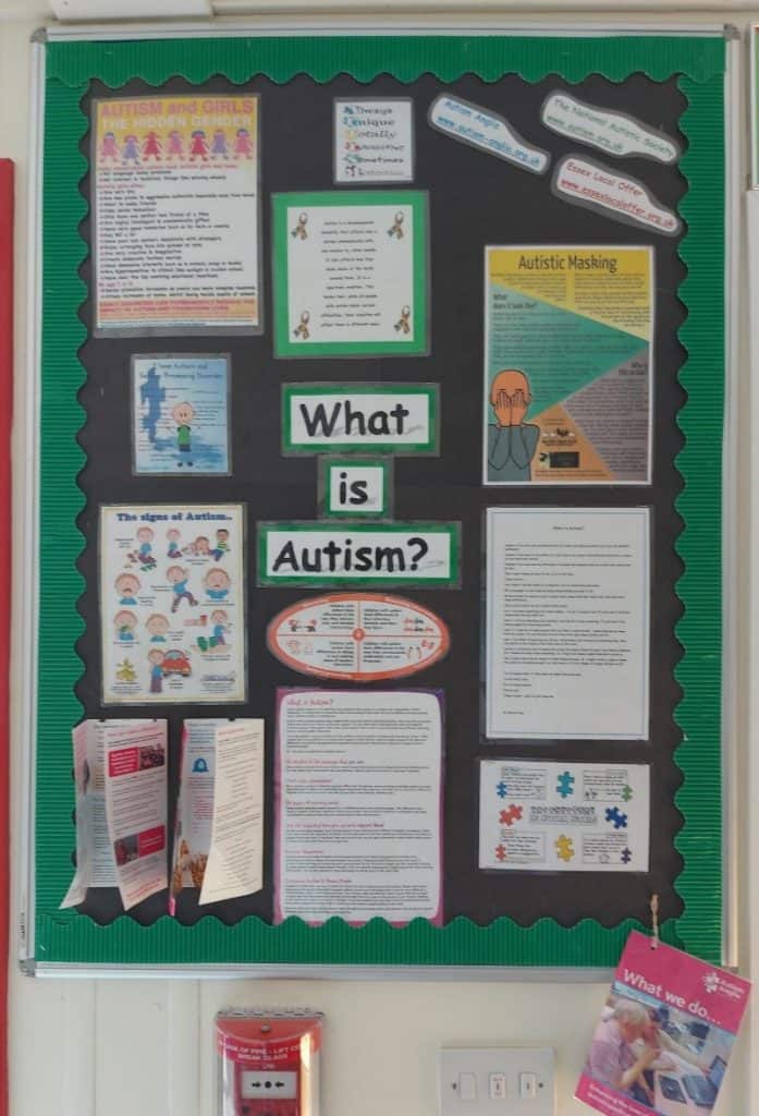 autism awareness display