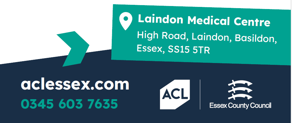 Location of event in Laindon Medical Centre