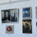 Wall of Martina's Artwork